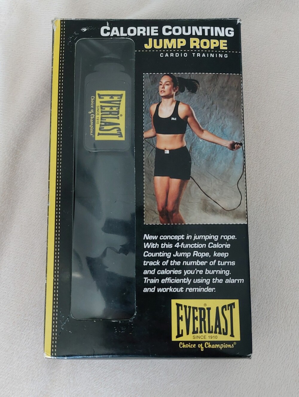Everlast Calorie Counting Jump Rope New